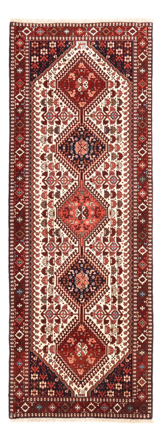 Tapis de couloir Tapis persan - Nomadic - 225 x 84 cm - crème
