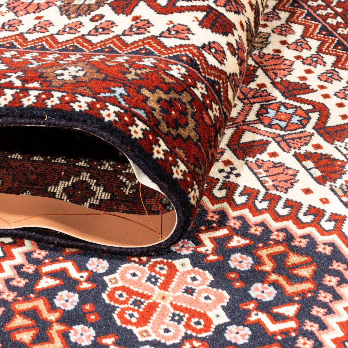 Tapis de couloir Tapis persan - Nomadic - 225 x 84 cm - crème