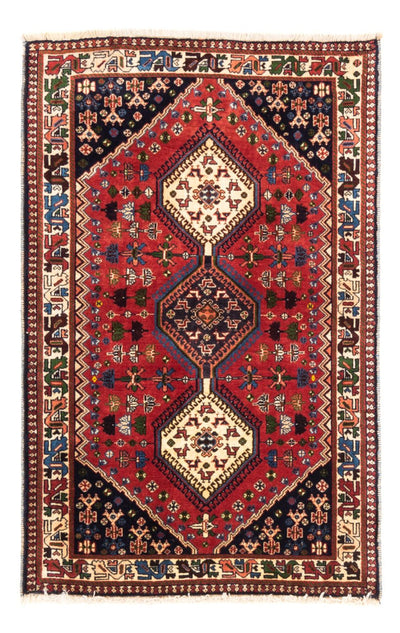 Yalameh Tapis 80x127cm - Tapis persan - rouge