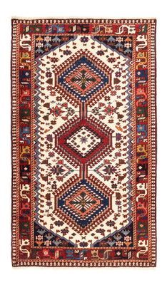 Tapis persan - Nomadic - 135 x 80 cm - crème