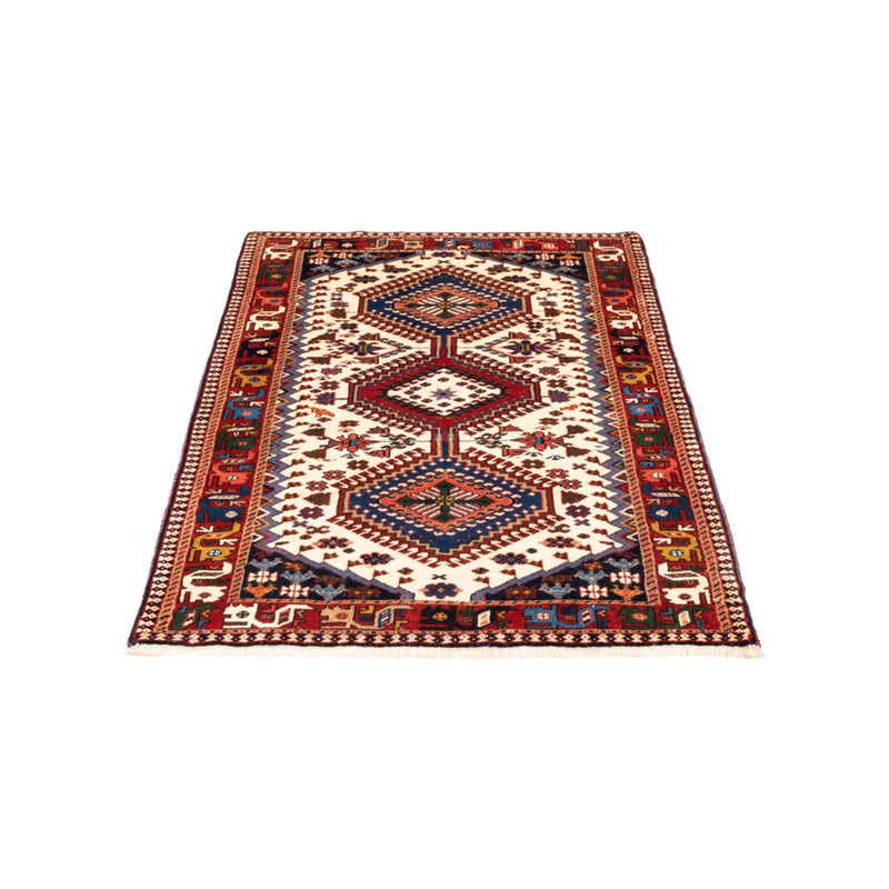 Tapis persan - Nomadic - 135 x 80 cm - crème