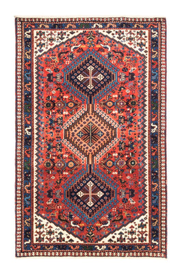 Tapis persan - Nomadic - 124 x 80 cm - rouge