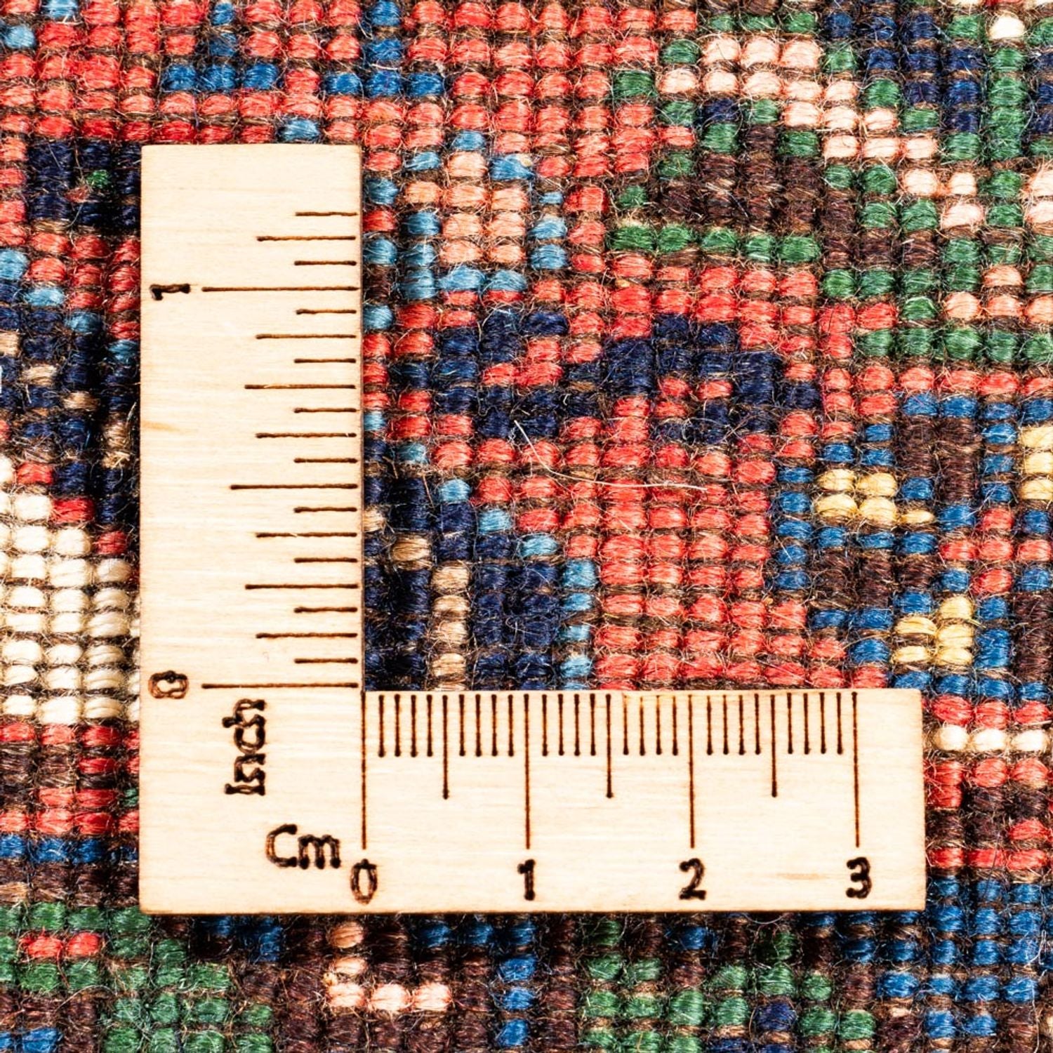 Tapis persan - Nomadic - 124 x 80 cm - rouge