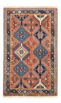 Tapis persan - Nomadic - 127 x 80 cm - rouge