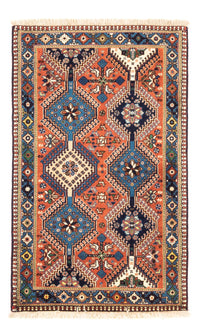 Tapis persan - Nomadic - 127 x 80 cm - rouge