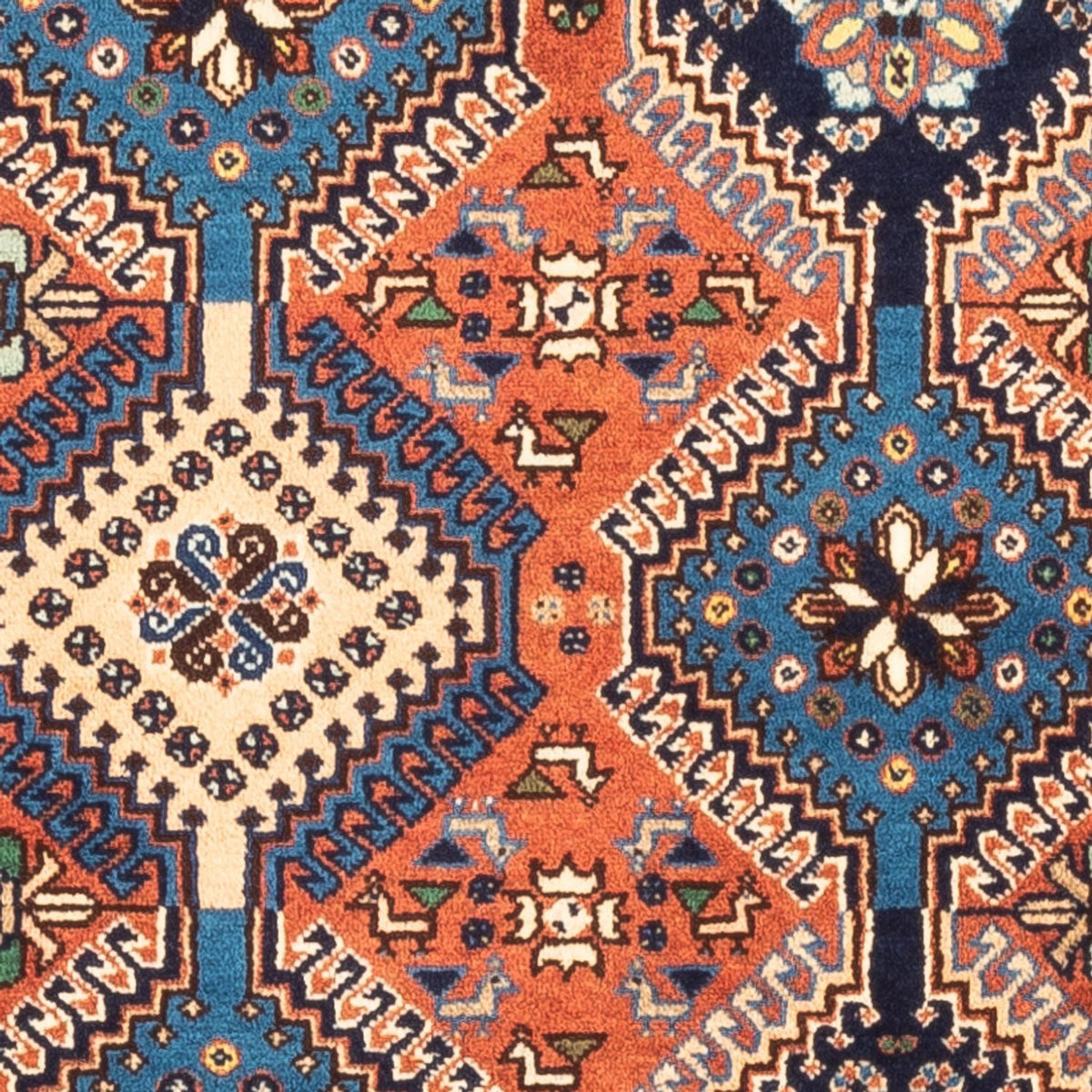 Tapis persan - Nomadic - 127 x 80 cm - rouge