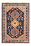 Tapis persan - Nomadic - 120 x 84 cm - bleu foncé