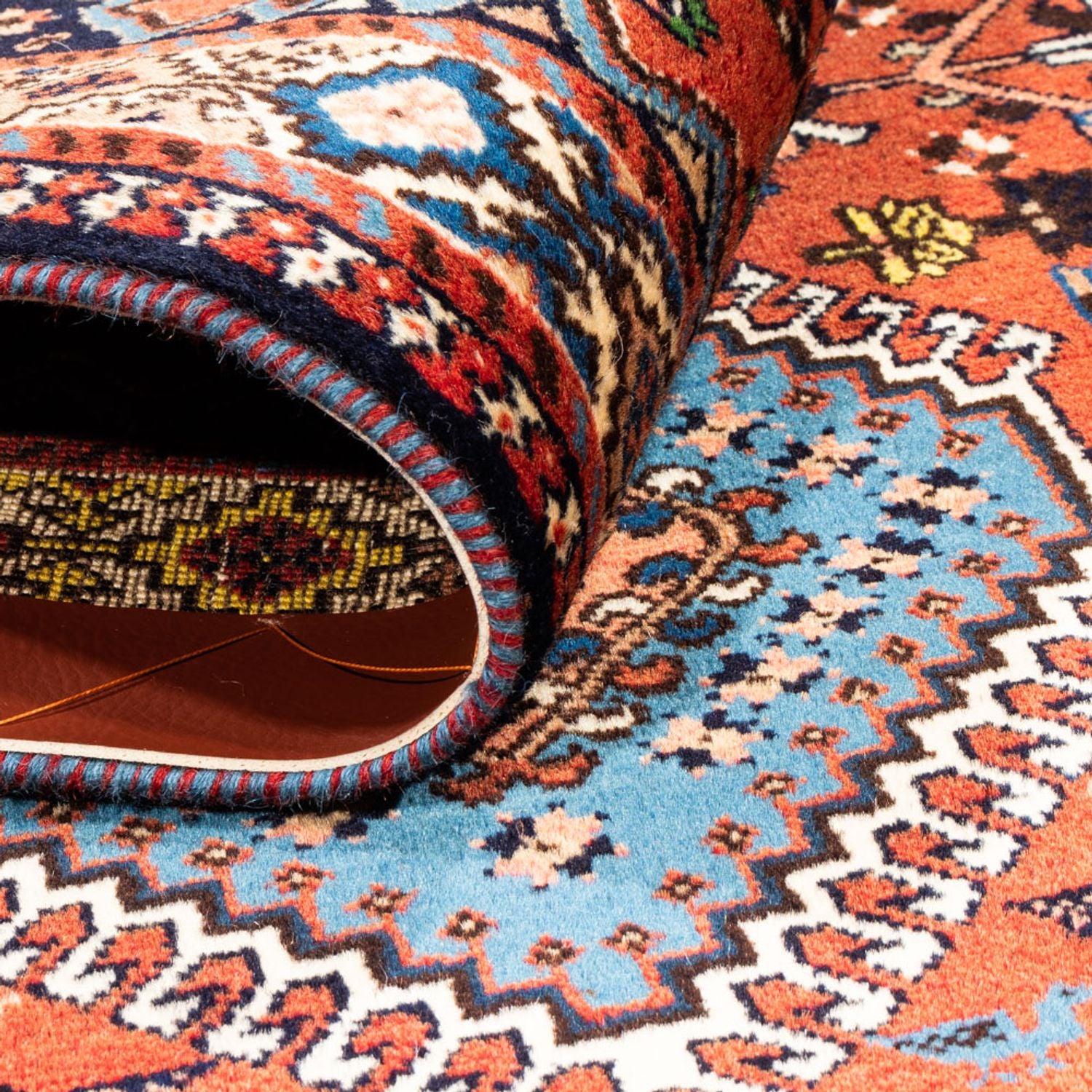 Tapis persan - Nomadic - 130 x 80 cm - rouge