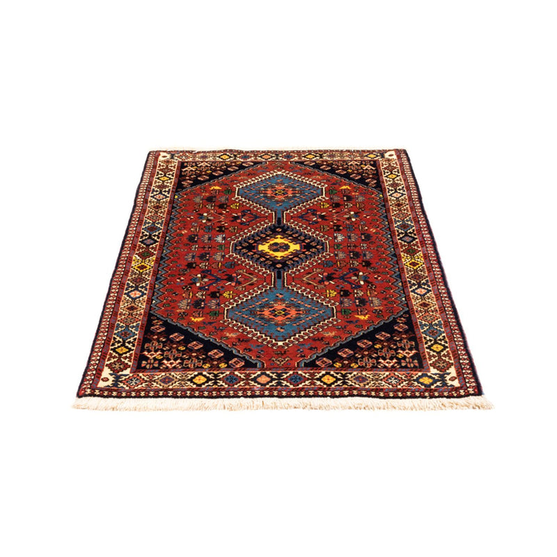 Tapis persan - Nomadic - 130 x 80 cm - rouge