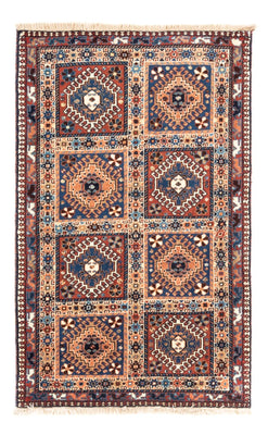Tapis persan - Nomadic - 132 x 82 cm - multicolore