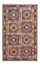 Tapis persan - Nomadic - 132 x 82 cm - multicolore