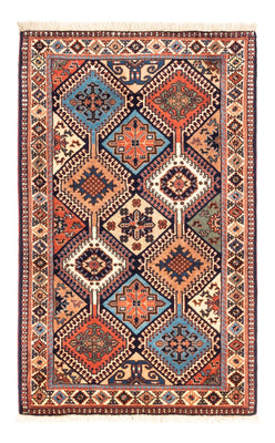 Tapis persan - Nomadic - 126 x 80 cm - multicolore