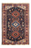 Tapis persan - Nomadic - 125 x 83 cm - bleu foncé