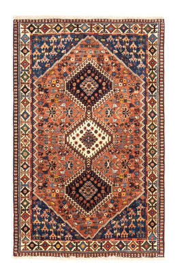 Tapis persan - Nomadic - 127 x 84 cm - rouge