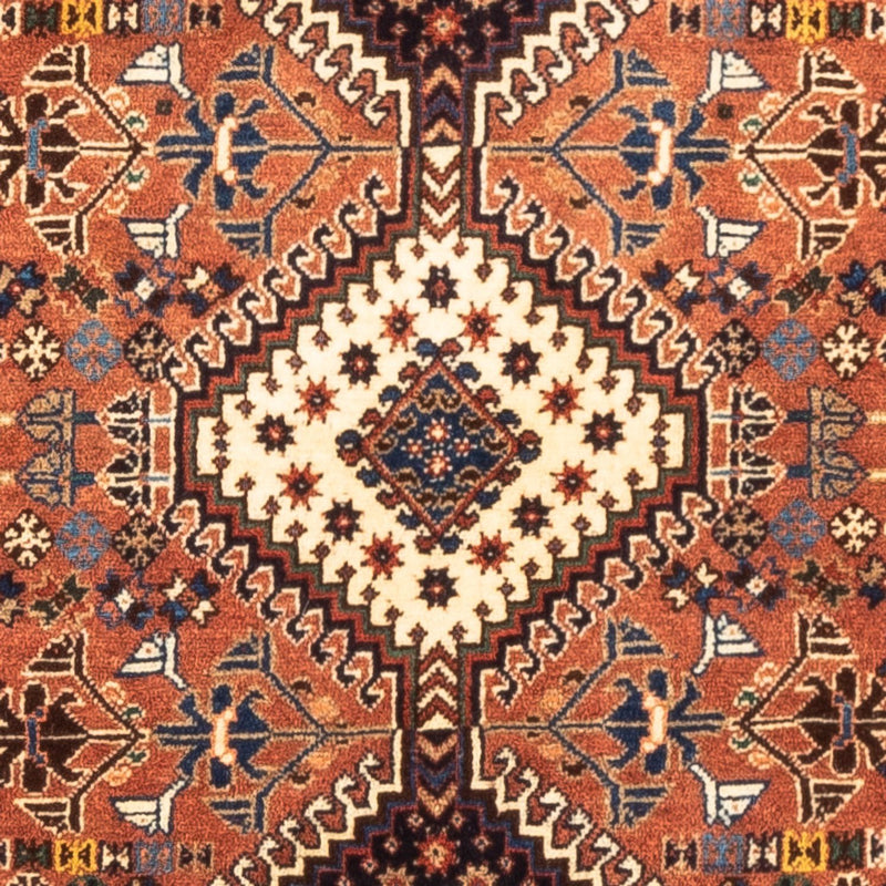 Tapis persan - Nomadic - 127 x 84 cm - rouge