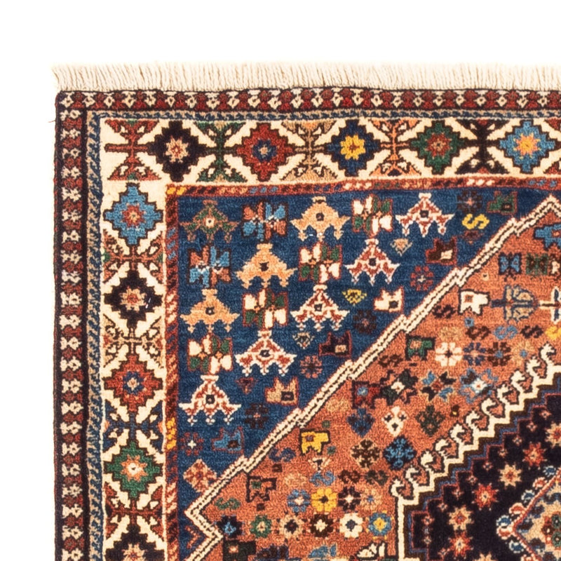 Tapis persan - Nomadic - 127 x 84 cm - rouge