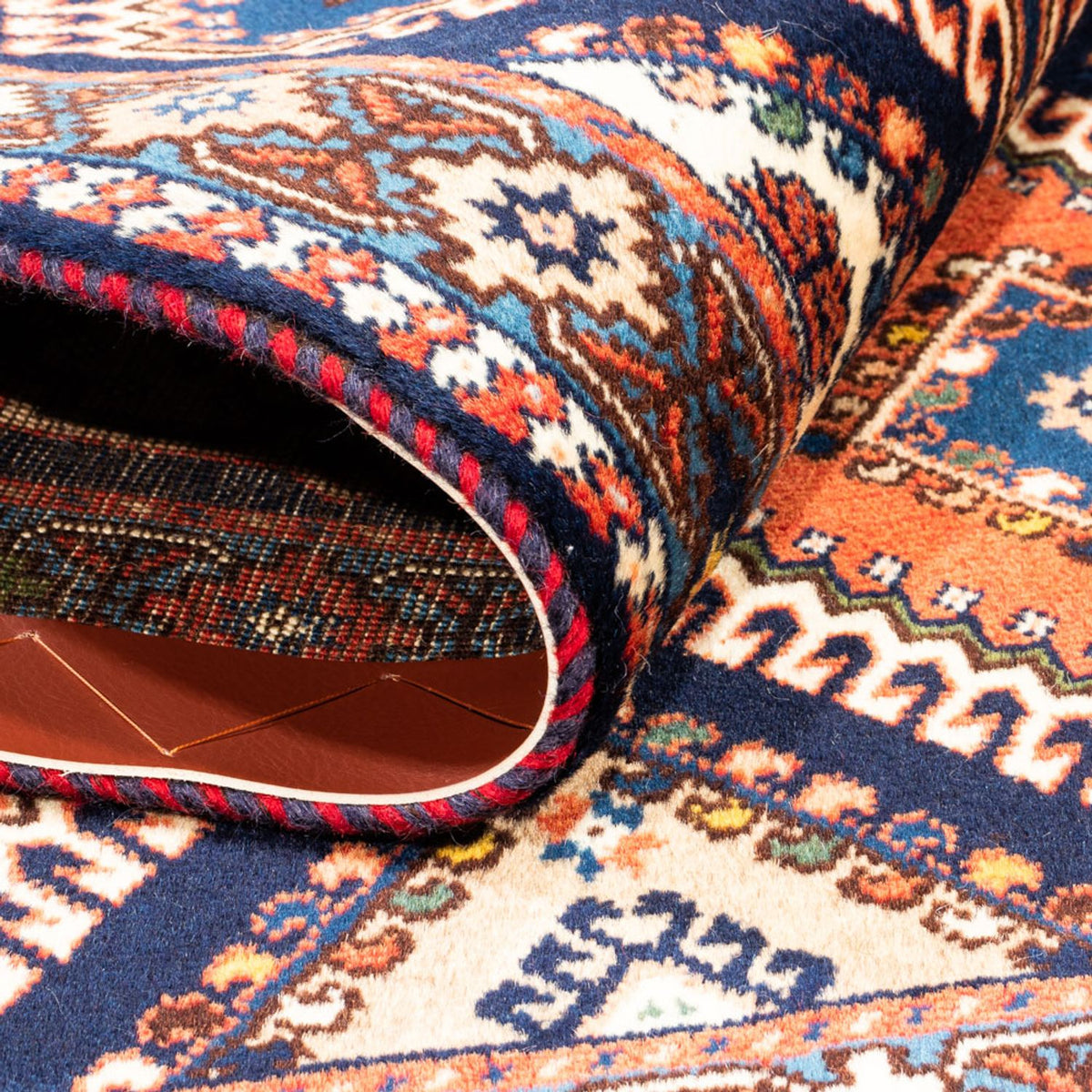 Tapis persan - Nomadic - 128 x 80 cm - multicolore