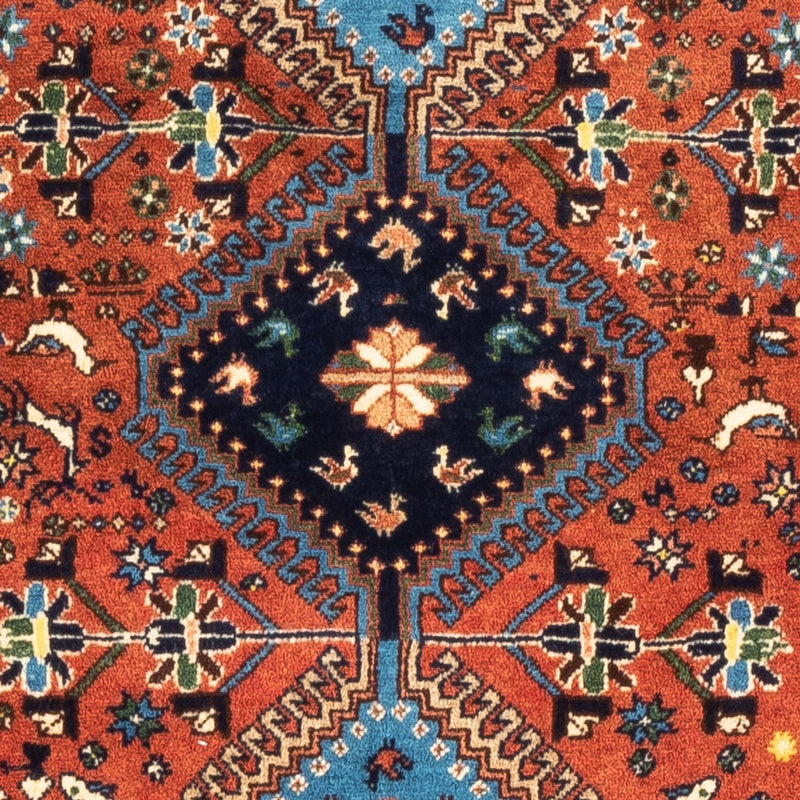 Tapis persan - Nomadic - 123 x 84 cm - rouge