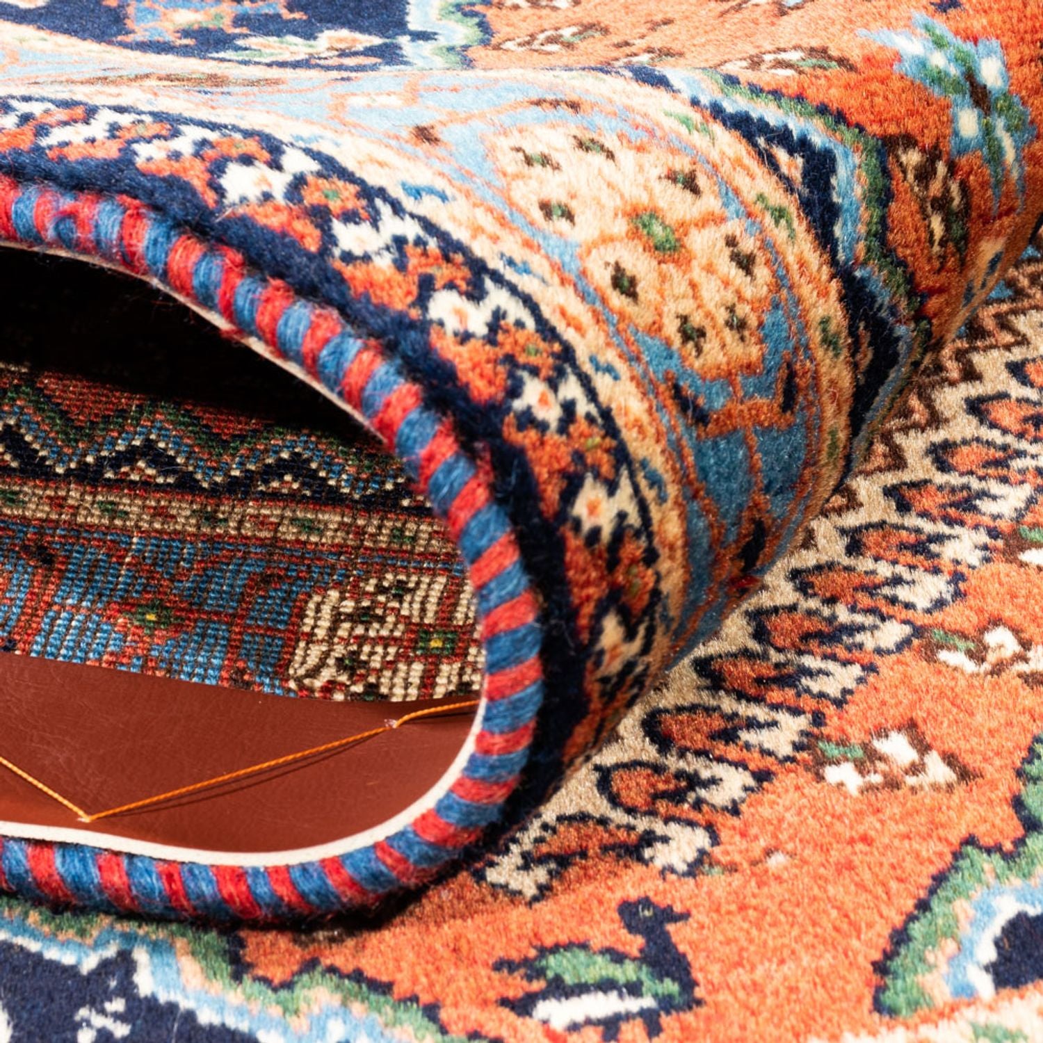 Tapis persan - Nomadic - 123 x 84 cm - rouge