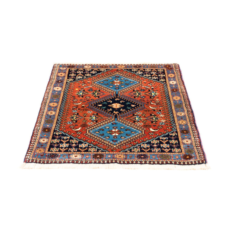 Tapis persan - Nomadic - 123 x 84 cm - rouge