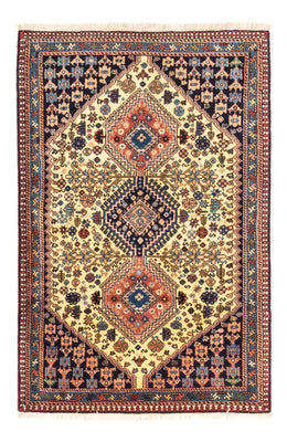 Tapis persan - Nomadic - 130 x 85 cm - jaune