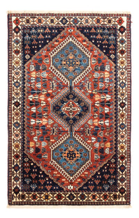 Tapis persan - Nomadic - 130 x 83 cm - rouge