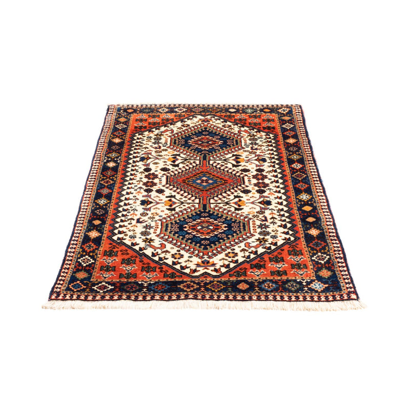 Tapis persan - Nomadic - 136 x 80 cm - crème