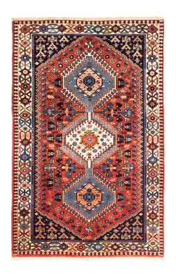 Tapis persan - Nomadic - 125 x 81 cm - rouge