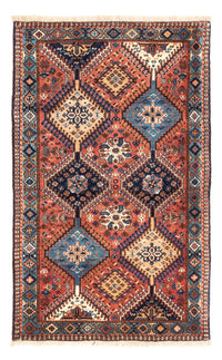 Tapis persan - Nomadic - 130 x 82 cm - rouge