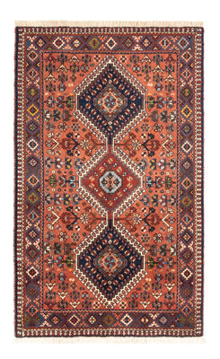 Tapis persan - Nomadic - 136 x 82 cm - rouge