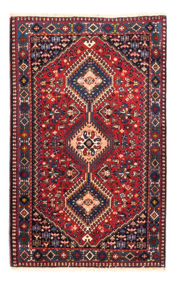 Tapis persan - Nomadic - 122 x 80 cm - rouge