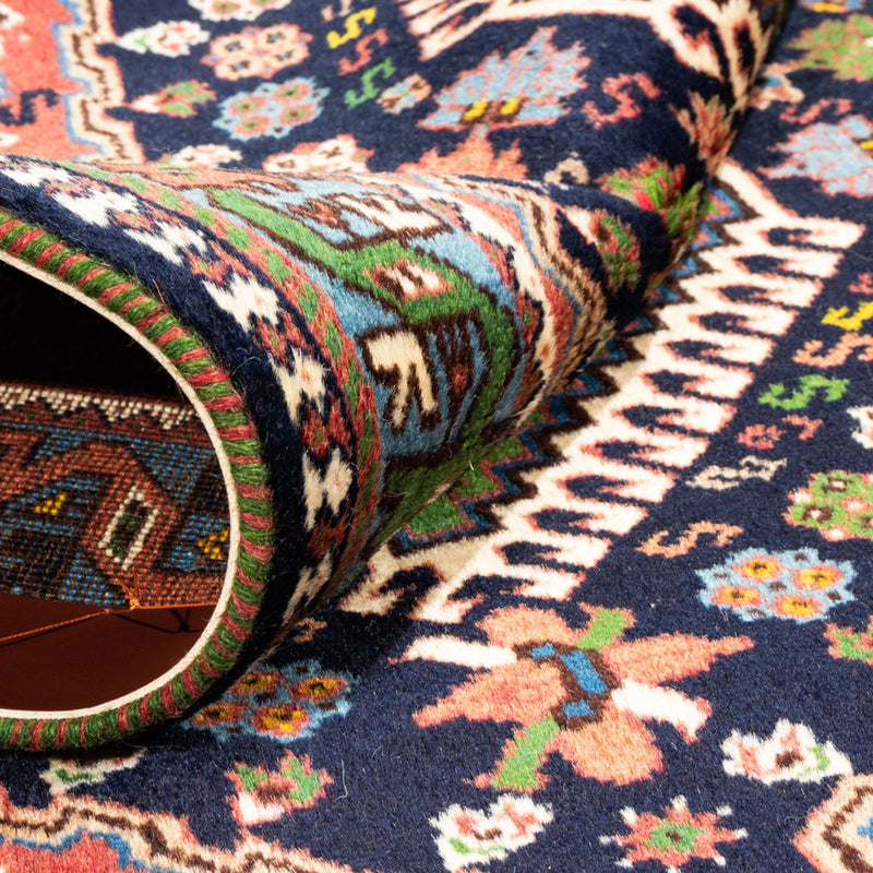 Tapis persan - Nomadic - 128 x 82 cm - vert