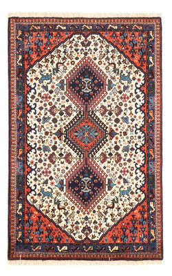 Tapis persan - Nomadic - 128 x 83 cm - crème