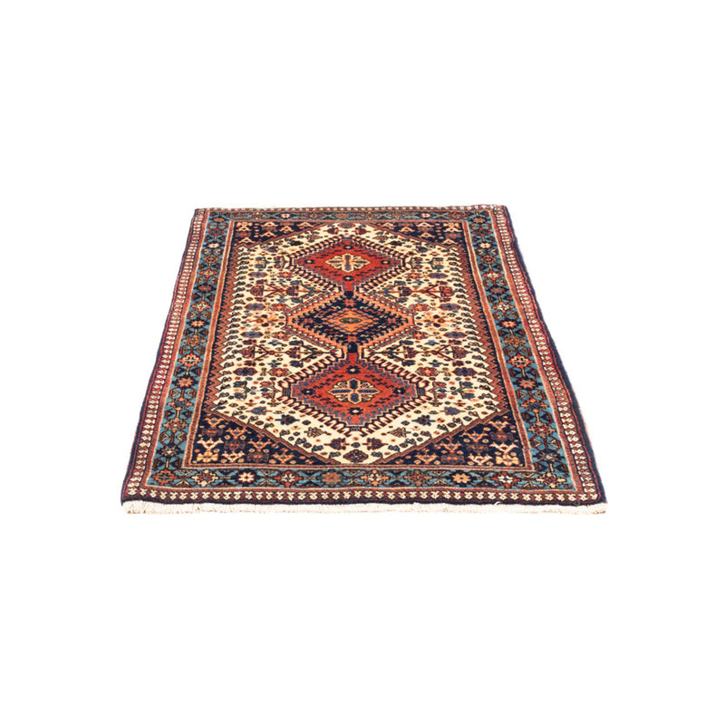 Tapis persan - Nomadic - 128 x 82 cm - crème