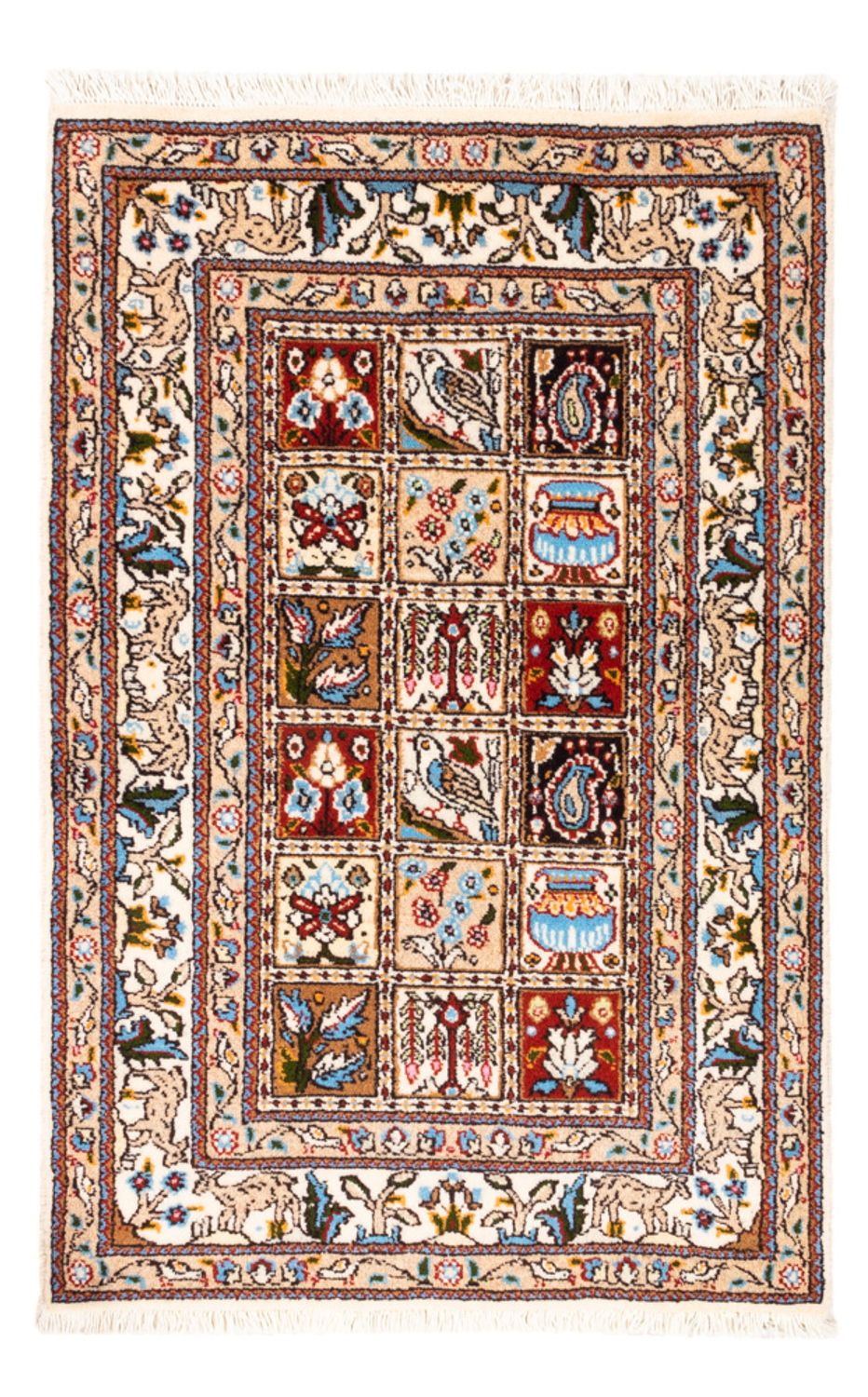 Tapis persan - Classique - 90 x 60 cm - multicolore