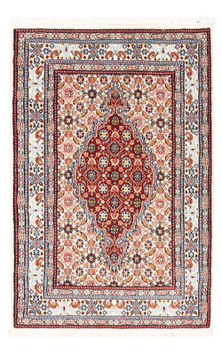 Tapis persan - Classique - Royal - 90 x 60 cm - rouge clair