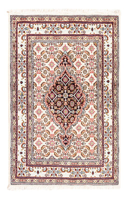 Tapis persan - Classique - Royal - 90 x 60 cm - crème