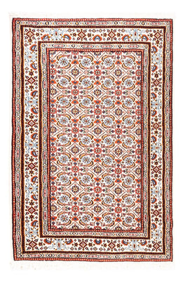 Tapis persan - Classique - Royal - 90 x 60 cm - rouge clair