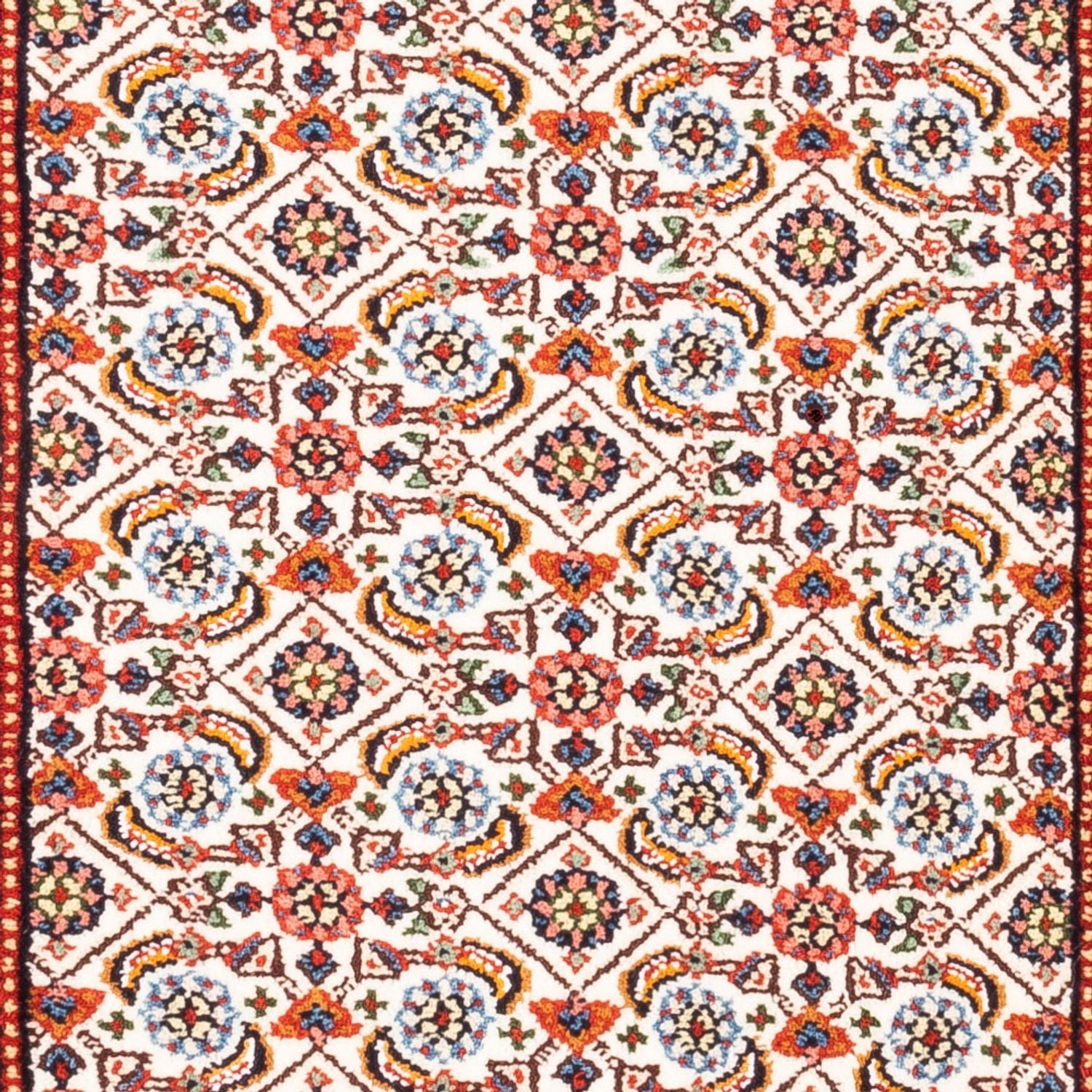 Tapis persan - Classique - Royal - 90 x 60 cm - rouge clair