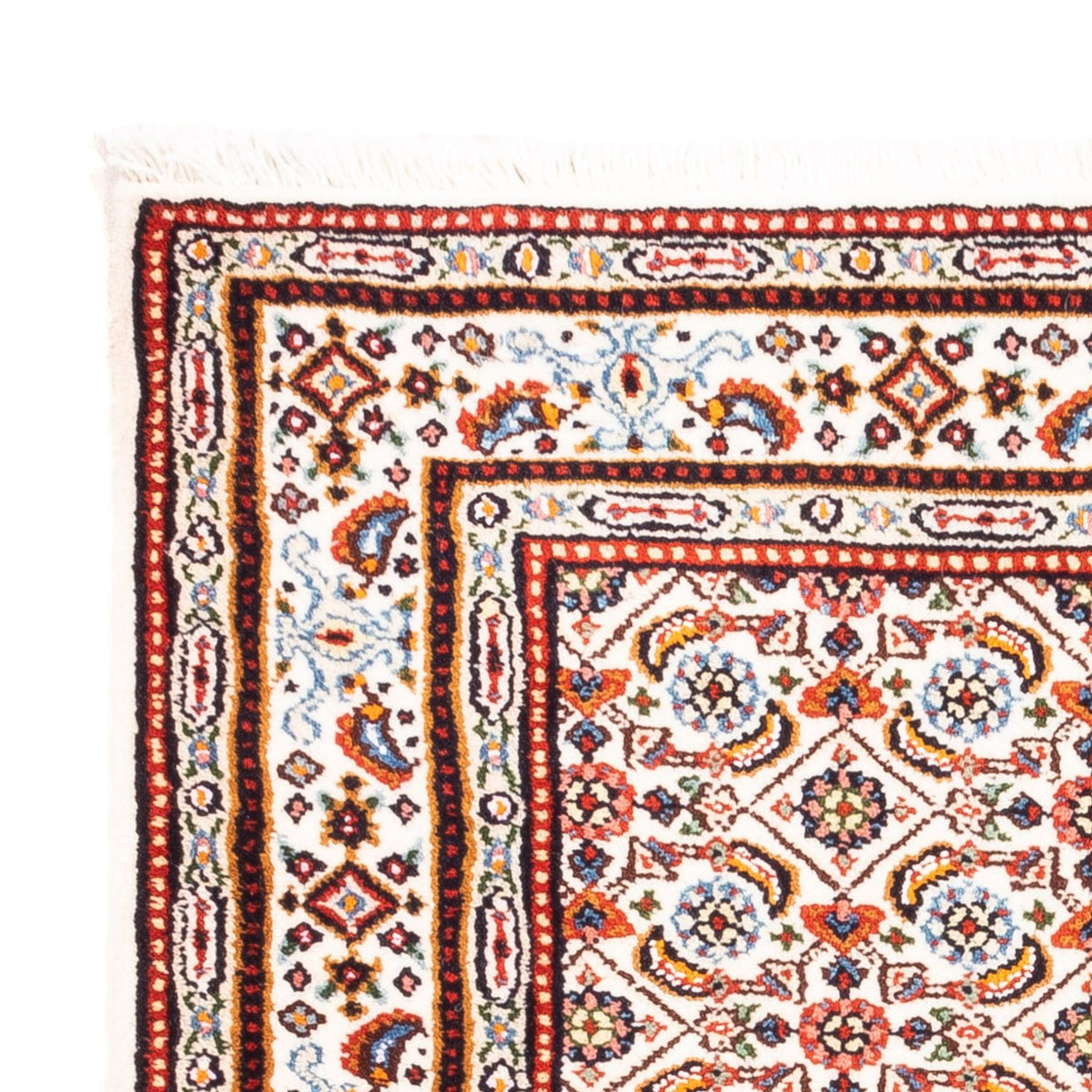 Tapis persan - Classique - Royal - 90 x 60 cm - rouge clair