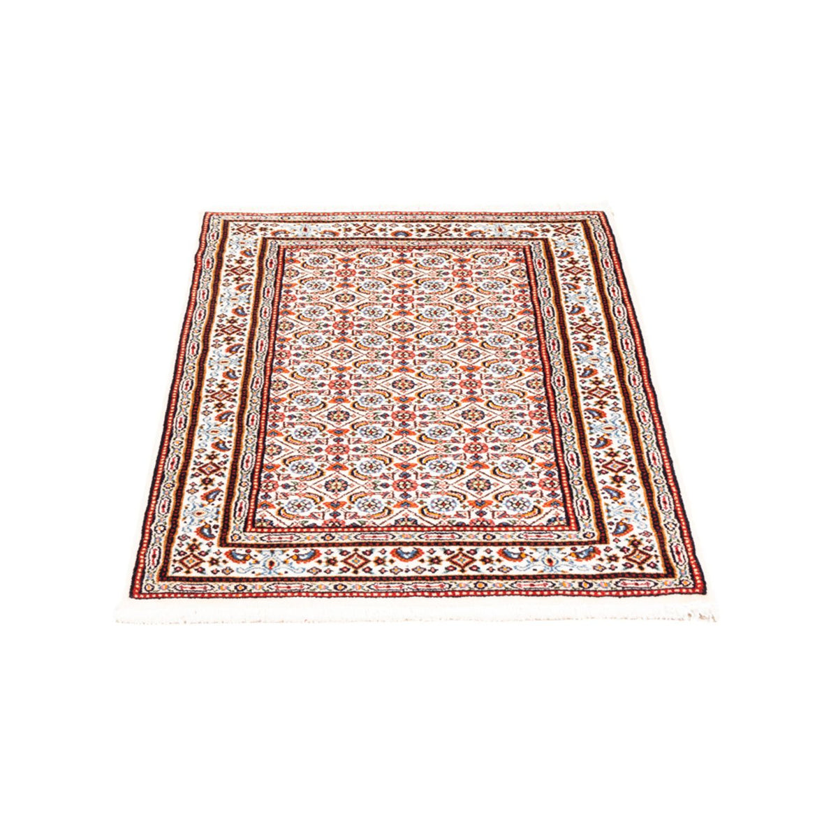 Tapis persan - Classique - Royal - 90 x 60 cm - rouge clair