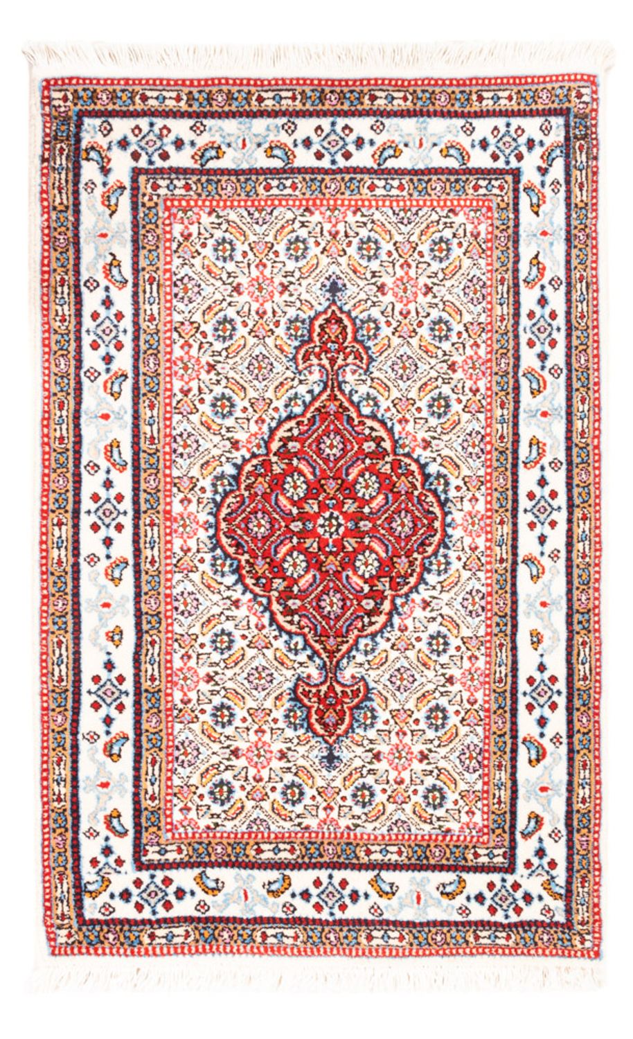 Tapis persan - Classique - Royal - 90 x 60 cm - rouge