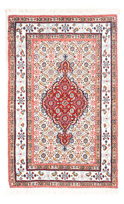Tapis persan - Classique - Royal - 90 x 60 cm - rouge