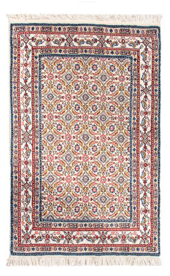 Tapis persan - Classique - Royal - 90 x 60 cm - marron clair