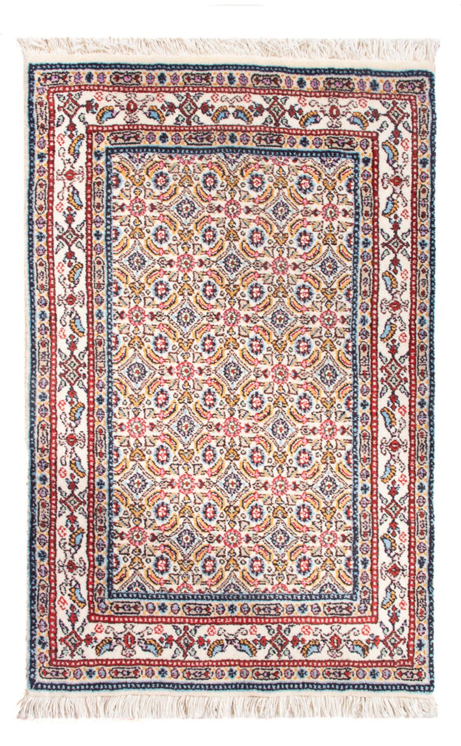 Tapis persan - Classique - Royal - 90 x 60 cm - marron clair