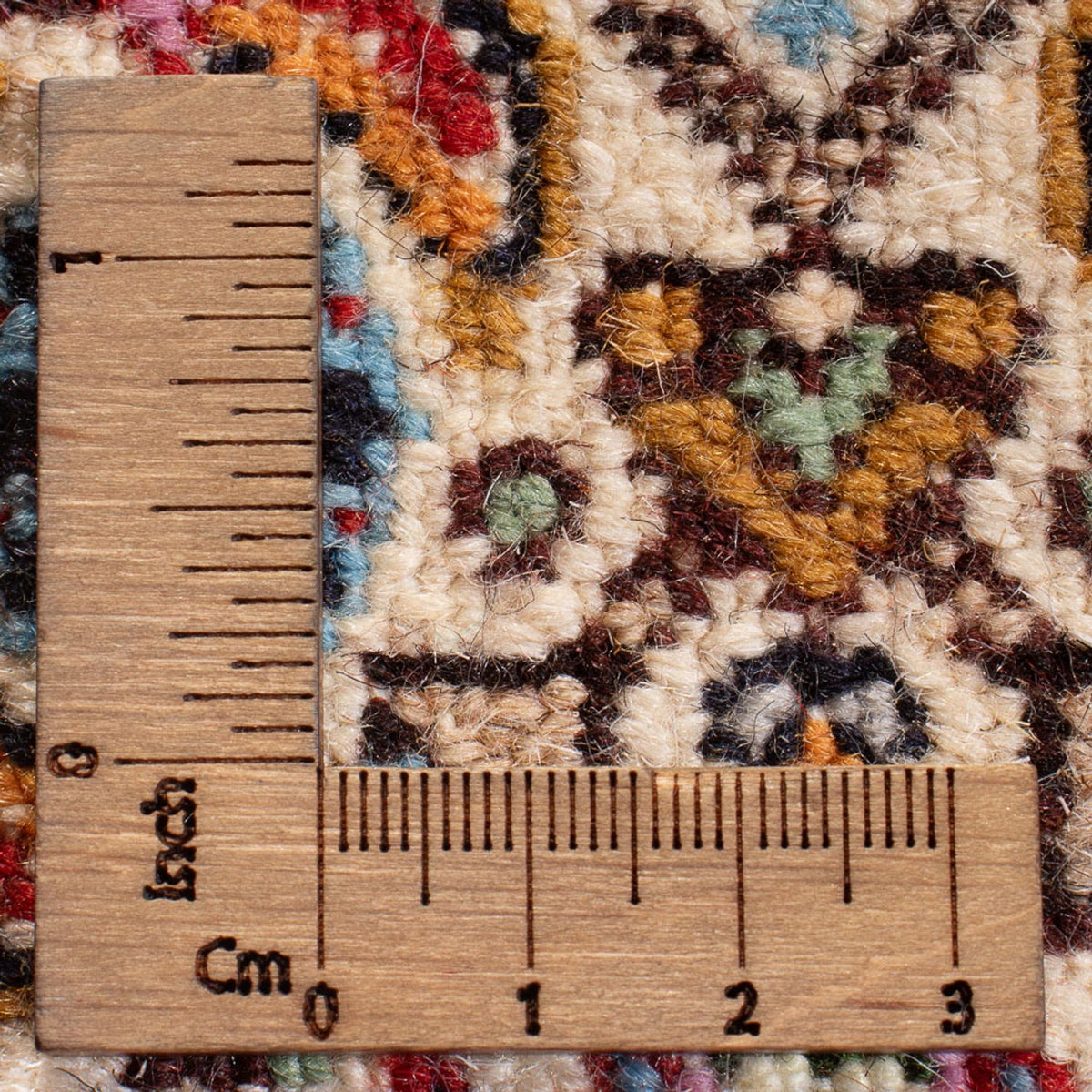 Tapis persan - Classique - Royal - 90 x 60 cm - marron clair