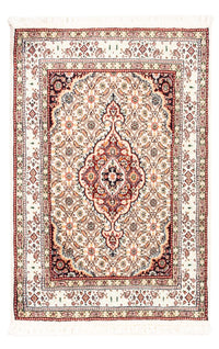 Tapis persan - Classique - Royal - 90 x 60 cm - rouge clair
