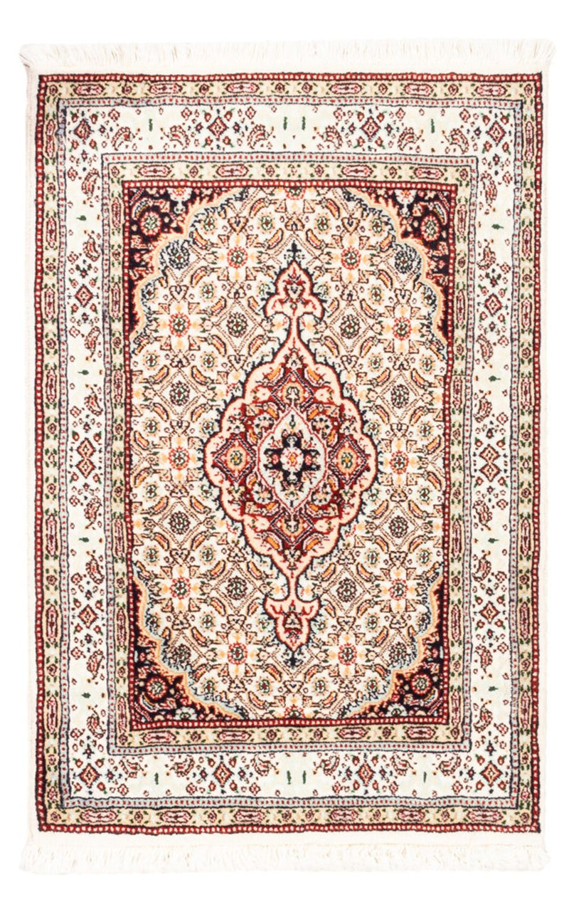 Tapis persan - Classique - Royal - 90 x 60 cm - rouge clair