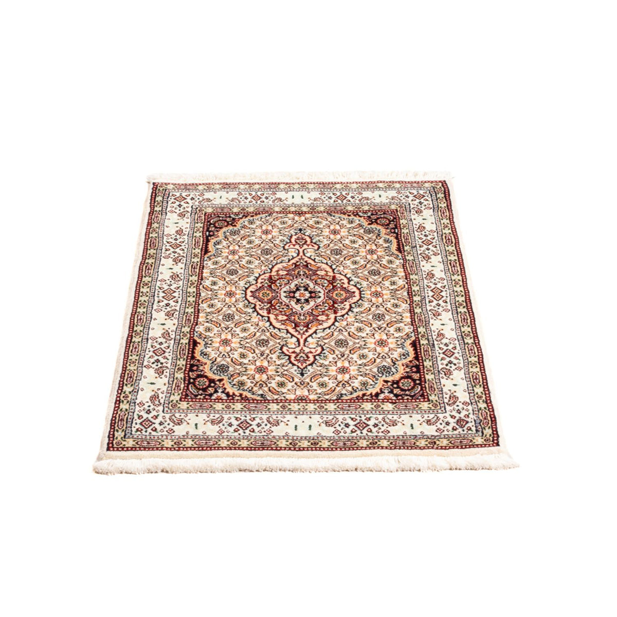 Tapis persan - Classique - Royal - 90 x 60 cm - rouge clair