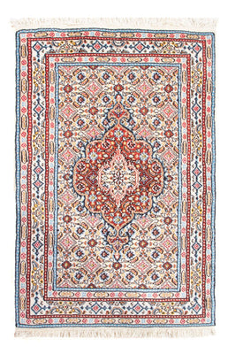 Tapis persan - Classique - Royal - 90 x 60 cm - rouge clair